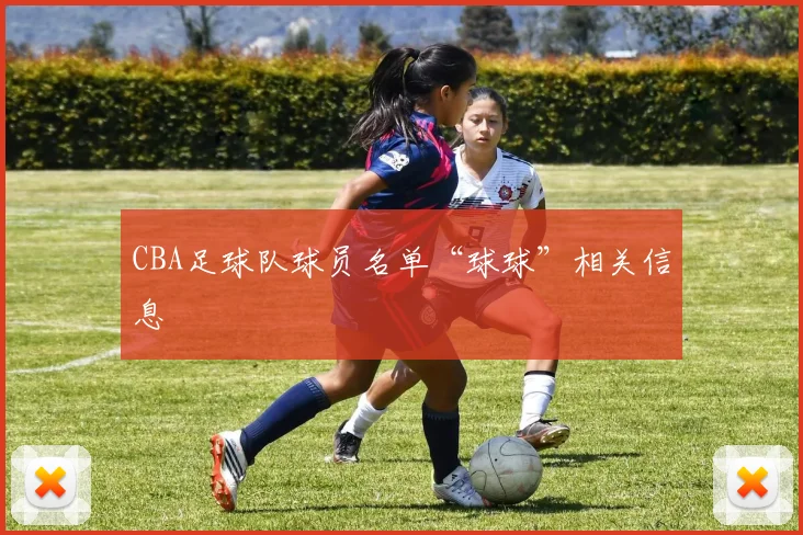 CBA足球队球员名单“球球”相关信息